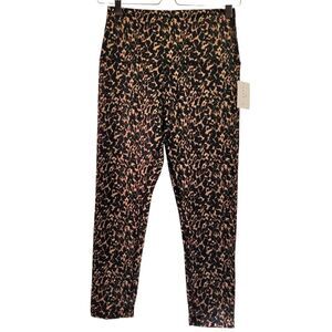 CORE 10 Women All Day Comfort High Waist Legging Pants Leopard Print Size Small